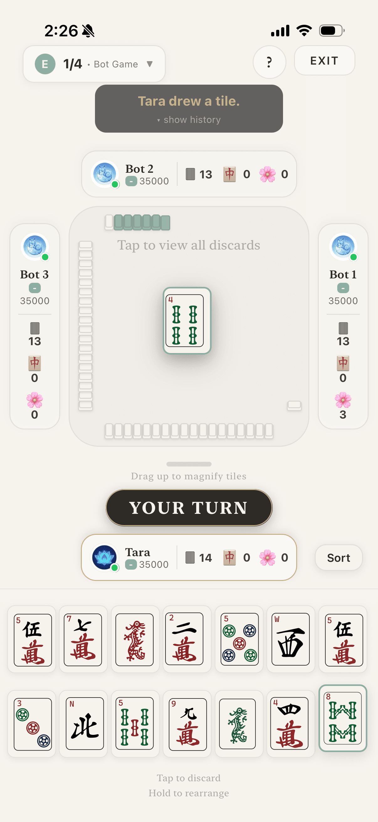 Mahjong Social Gameplay